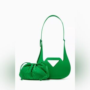 BOTTEGA VENETA Shoulder Bag Rubber Parakeet